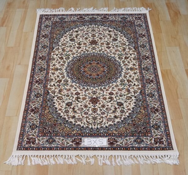Ultra Premium Highest Density Imported Irani Persian Silk Carpet for Your Living Room, Hall & Dinning Area 3 Feet X 5 Feet