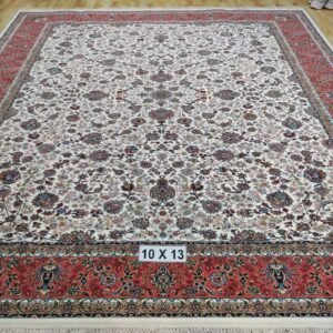 Ultra Premium Highest Density Imported Irani Persian Silk Carpet for Your Living Room, Hall & Dinning Area 10 feet x 13 feet