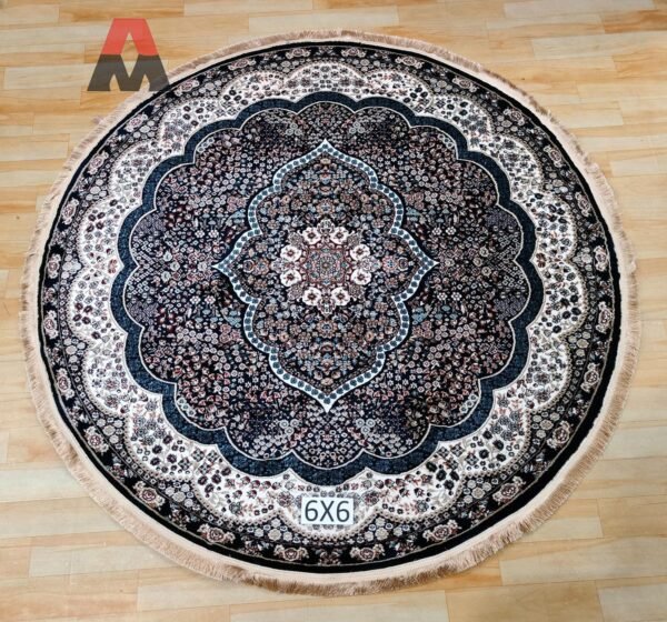 Premium Turkish Persian Carpet 6 Feet X 6 Feet