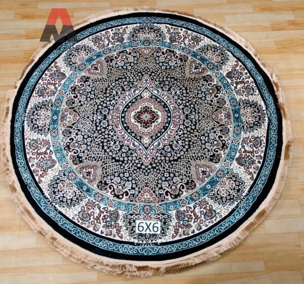 Premium Turkish Persian Carpet 6 Feet X 6 Feet