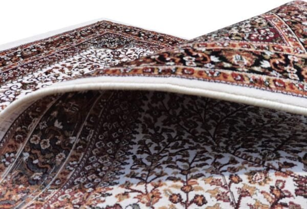 Kashmiri Persian Design Carpet for Living Room Bedroom and for Hall | Handwoven Designer Anti Skid Carpets - Image 2