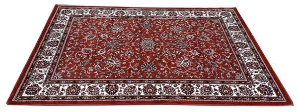 Kashmiri Persian Design Carpet for Living Room Bedroom and for Hall | Handwoven Designer Anti Skid Carpets - Image 3