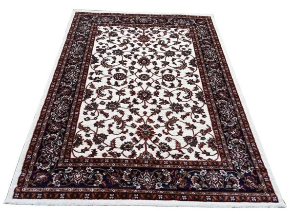 Kashmiri Persian Design Carpet for Living Room Bedroom and for Hall | Handwoven Designer Anti Skid Carpets - Image 2