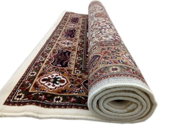 Kashmiri Persian Design Carpet for Living Room Bedroom and for Hall | Handwoven Designer Anti Skid Carpets - Image 2