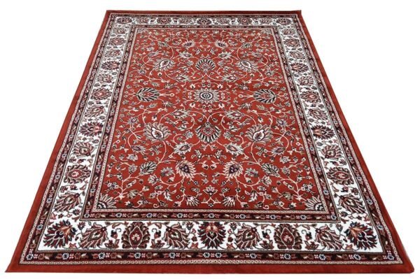 Kashmiri Persian Design Carpet for Living Room Bedroom and for Hall | Handwoven Designer Anti Skid Carpets - Image 4