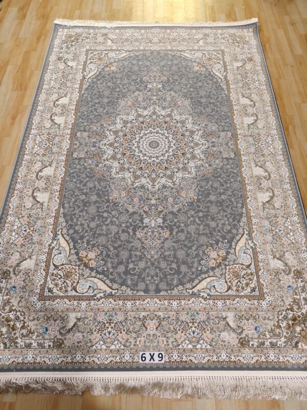 Ultra Premium Highest Density Imported Irani Persian Silk Carpet for Your Living Room, Hall & Dinning Area 6 Feet X 7 Feet