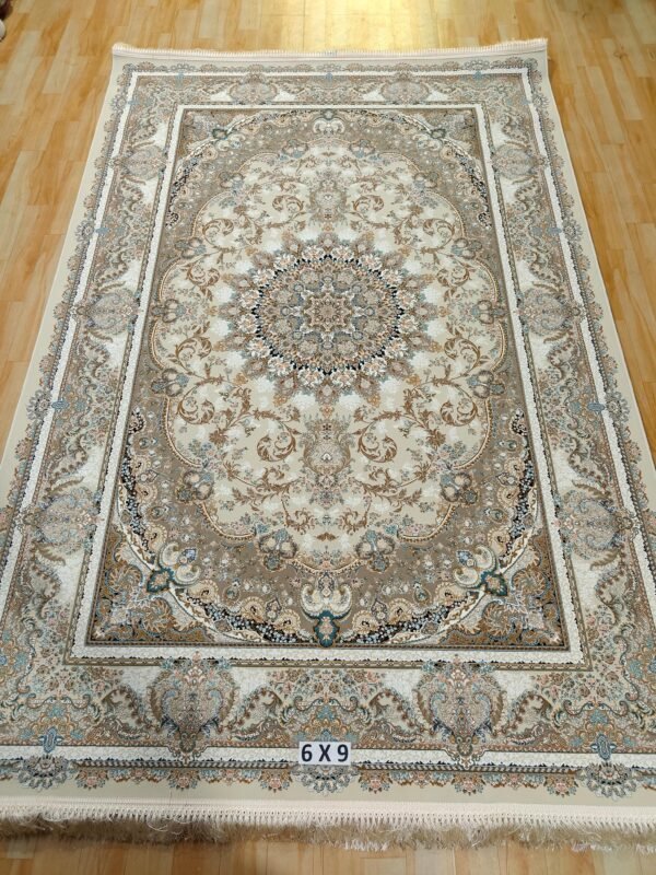 Ultra Premium Highest Density Imported Irani Persian Silk Carpet for Your Living Room, Hall & Dinning Area 6 Feet X 7 Feet