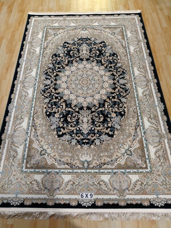 Ultra Premium Highest Density Imported Irani Persian Silk Carpet for Your Living Room, Hall & Dinning Area 6 Feet X 7 Feet