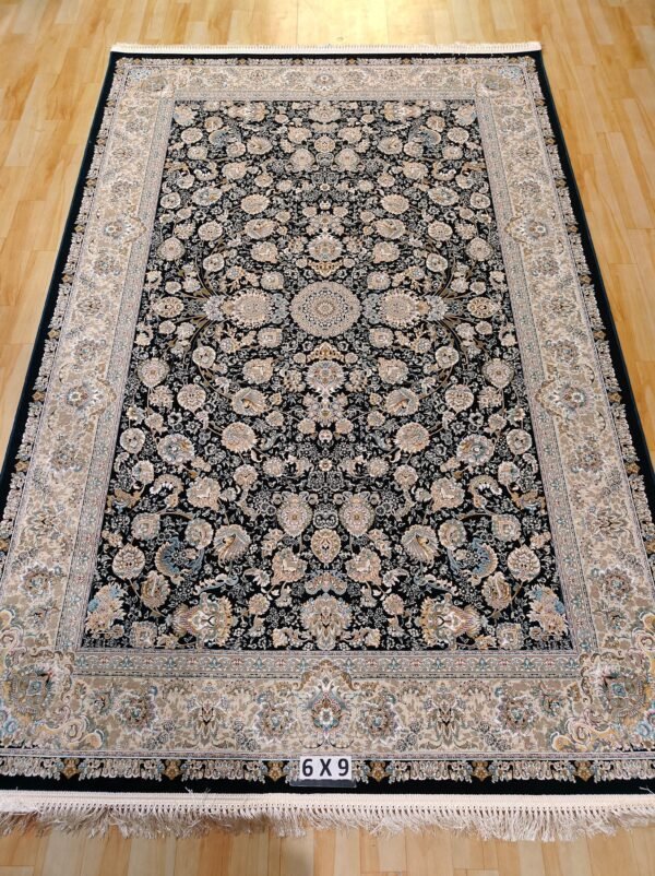 Ultra Premium Highest Density Imported Irani Persian Silk Carpet for Your Living Room, Hall & Dinning Area 6 Feet X 7 Feet