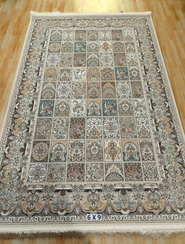 Ultra Premium Highest Density Imported Irani Persian Silk Carpet for Your Living Room, Hall & Dinning Area 6 Feet X 7 Feet