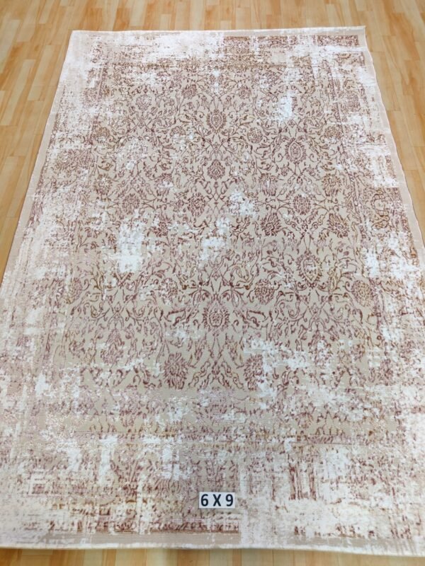 Abstract Area Rug Modern Style | Premium Turkish Made Superior Comfort & Construction | Stain Shedding Resistant 6 Feet X 9 Feet
