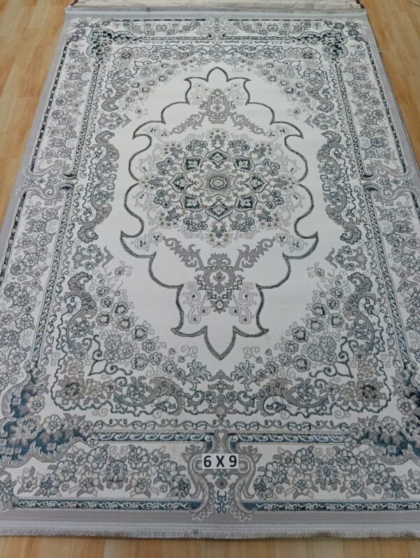 Abstract Area Rug Modern Style | Premium Turkish Made Superior Comfort & Construction | Stain Shedding Resistant 6 Feet X 9 Feet