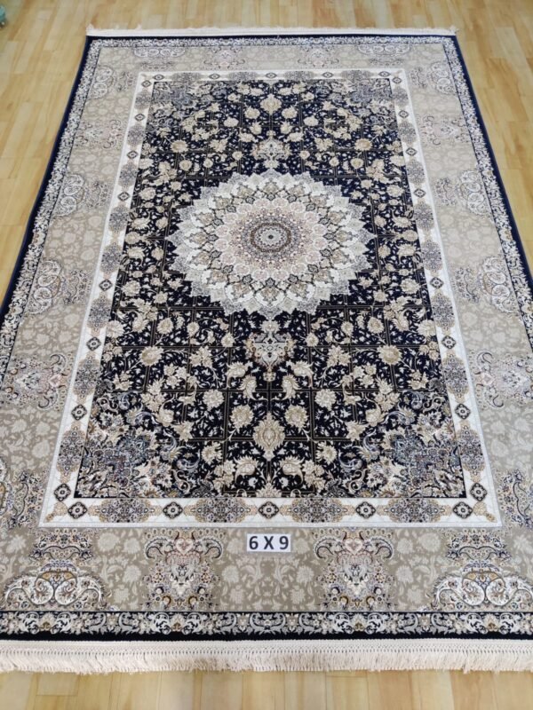 Ultra Premium Highest Density Imported  Irani Persian Silk Carpet for Your Living Room, Hall & Dinning Area 6 Feet x 9 Feet