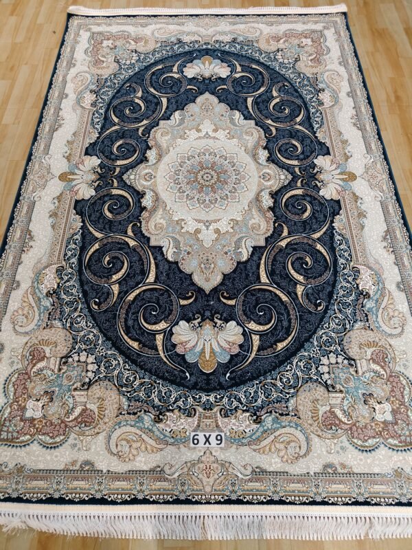 Ultra Premium Highest Density Imported  Irani Persian Silk Carpet for Your Living Room, Hall & Dinning Area 6 Feet x 9 Feet