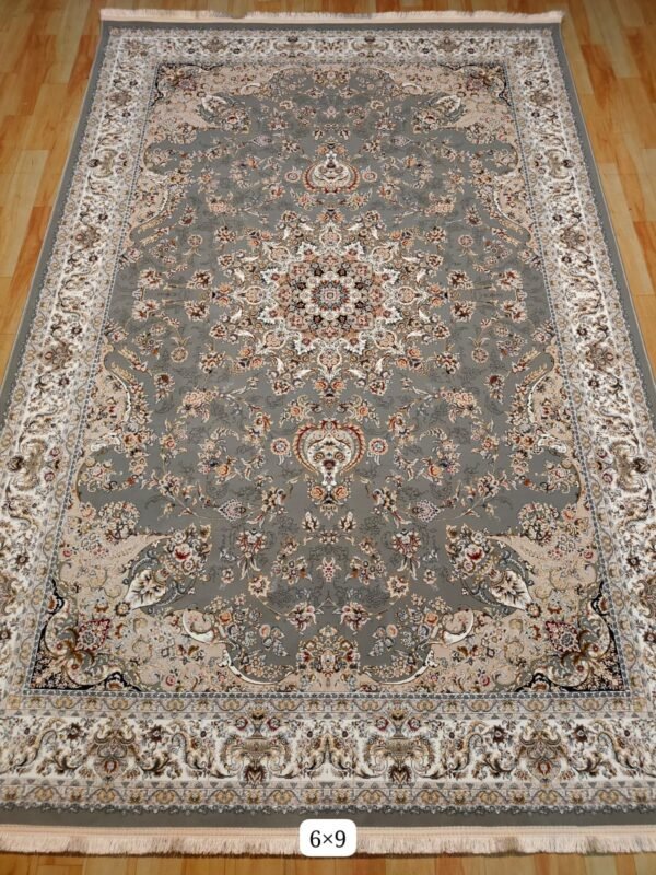 Ultra Premium Highest Density Imported  Irani Persian Silk Carpet for Your Living Room, Hall & Dinning Area 6 Feet x 9 Feet