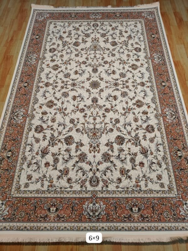 Ultra Premium Highest Density Imported  Irani Persian Silk Carpet for Your Living Room, Hall & Dinning Area 6 Feet x 9 Feet