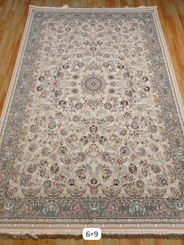 Ultra Premium Highest Density Imported  Irani Persian Silk Carpet for Your Living Room, Hall & Dinning Area 6 Feet x 9 Feet
