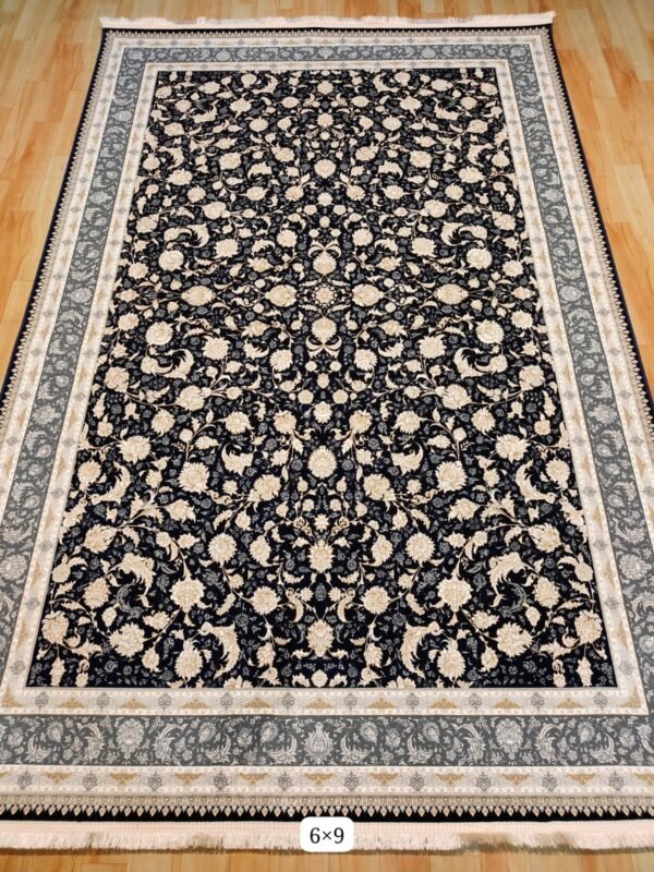 Ultra Premium Highest Density Imported  Irani Persian Silk Carpet for Your Living Room, Hall & Dinning Area 6 Feet x 9 Feet