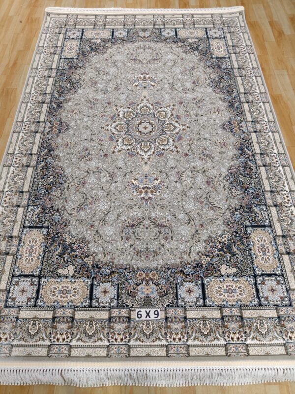 Ultra Premium Highest Density Imported  Irani Persian Silk Carpet for Your Living Room, Hall & Dinning Area 6 Feet x 9 Feet