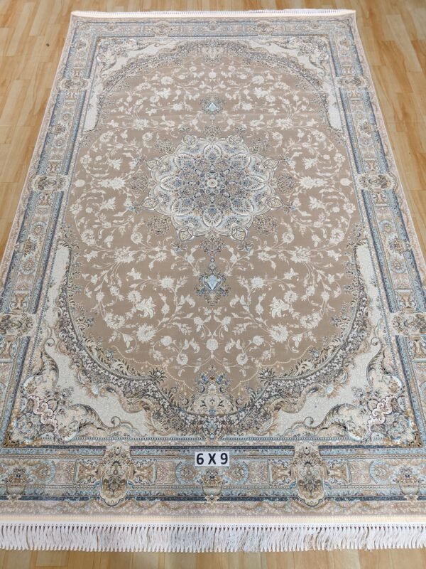 Ultra Premium Highest Density Imported  Irani Persian Silk Carpet for Your Living Room, Hall & Dinning Area 6 Feet x 9 Feet