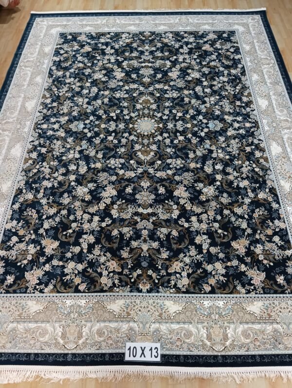 Ultra Premium Highest Density Imported  Irani Persian Silk Carpet for Your Living Room, Hall & Dinning Area 10 Feet x 13 Feet