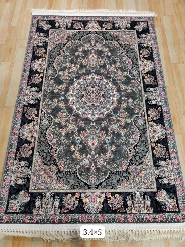 Ultra Premium Highest Density Imported  Irani Persian Silk Carpet for Your Living Room, Hall & Dinning Area 3.4 Feet x 5 Feet