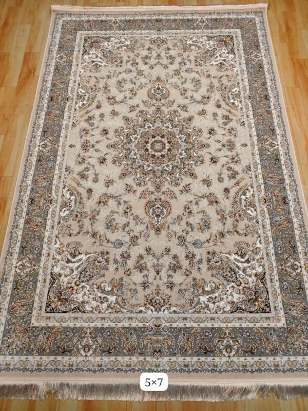 Ultra Premium Highest Density Imported  Irani Persian Silk Carpet for Your Living Room, Hall & Dinning Area 5 Feet x 7 Feet