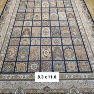 Ultra Premium Highest Density Imported  Irani Persian Silk Carpet for Your Living Room, Hall & Dinning Area 8.3 Feet x 11.6 Feet