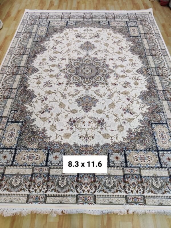 Ultra Premium Highest Density Imported  Irani Persian Silk Carpet for Your Living Room, Hall & Dinning Area 8.3 Feet x 11.6 Feet