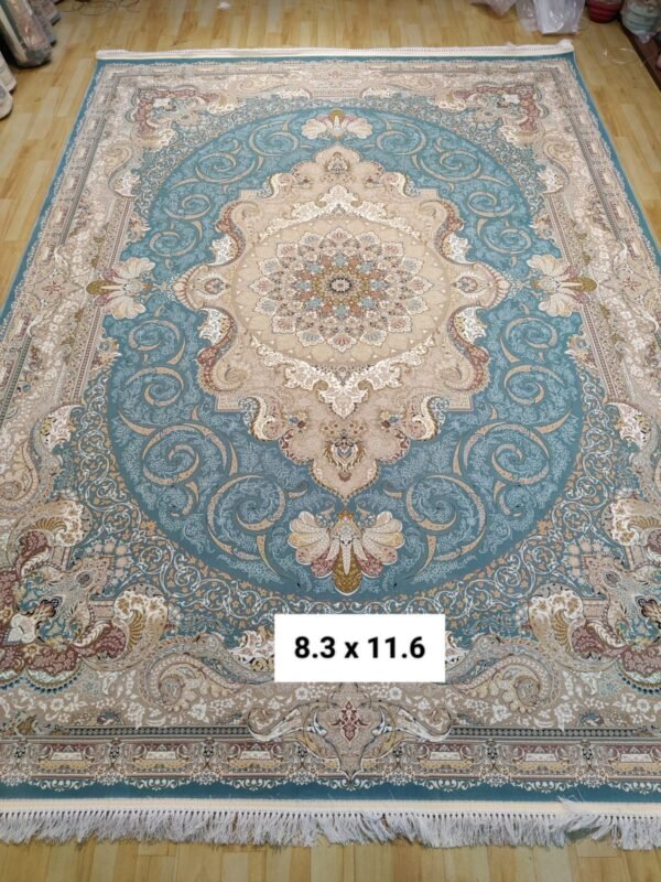 Ultra Premium Highest Density Imported  Irani Persian Silk Carpet for Your Living Room, Hall & Dinning Area 8.3 Feet x 11.6 Feet