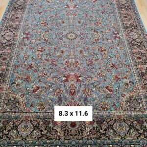 Ultra Premium Highest Density Imported  Irani Persian Silk Carpet for Your Living Room, Hall & Dinning Area 8.3 Feet x 11.6 Feet