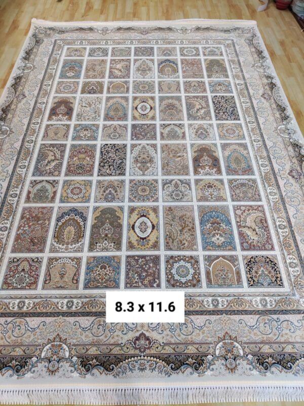 Ultra Premium Highest Density Imported  Irani Persian Silk Carpet for Your Living Room, Hall & Dinning Area 8.3 Feet x 11.6 Feet