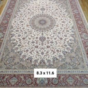 Ultra Premium Highest Density Imported  Irani Persian Silk Carpet for Your Living Room, Hall & Dinning Area 8.3 Feet x 11.6 Feet