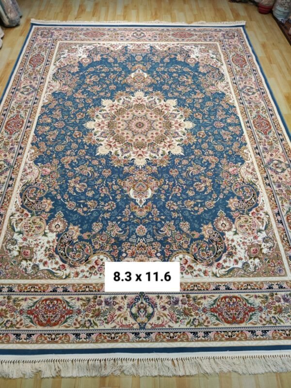 Ultra Premium Highest Density Imported  Irani Persian Silk Carpet for Your Living Room, Hall & Dinning Area 8.3 Feet x 11.6 Feet