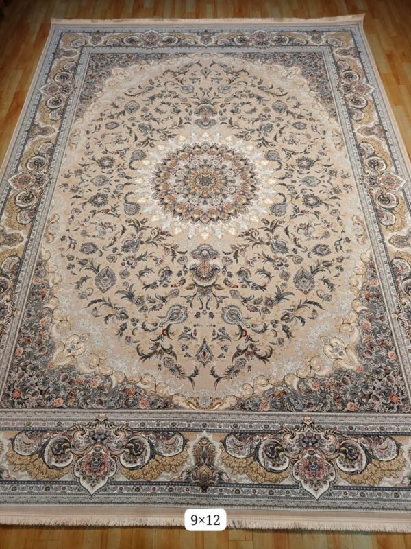 Ultra Premium Highest Density Imported  Irani Persian Silk Carpet for Your Living Room, Hall & Dinning Area 9 Feet x 12 Feet