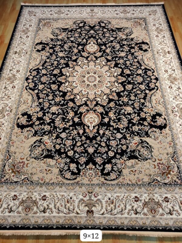 Ultra Premium Highest Density Imported  Irani Persian Silk Carpet for Your Living Room, Hall & Dinning Area 9 Feet x 12 Feet