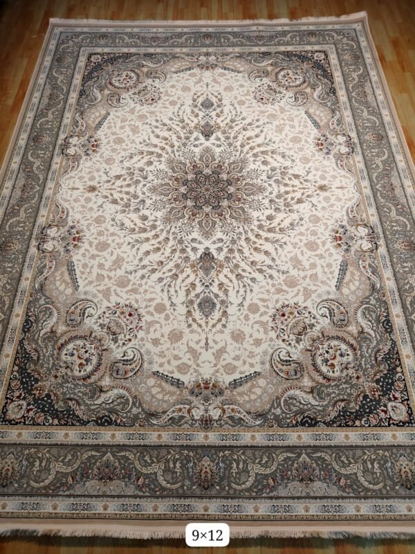 Ultra Premium Highest Density Imported  Irani Persian Silk Carpet for Your Living Room, Hall & Dinning Area 9 Feet x 12 Feet