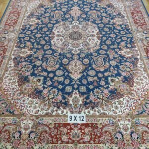 Ultra Premium Highest Density Imported  Irani Persian Silk Carpet for Your Living Room, Hall & Dinning Area 9 Feet x 12 Feet
