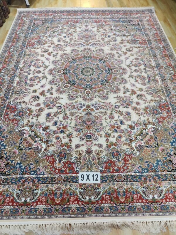 Ultra Premium Highest Density Imported  Irani Persian Silk Carpet for Your Living Room, Hall & Dinning Area 9 Feet x 12 Feet