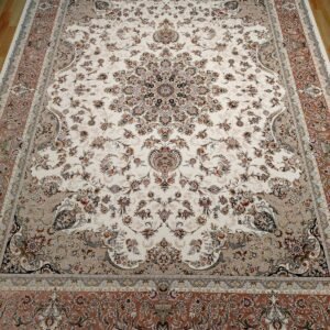 Ultra Premium Highest Density Imported  Irani Persian Silk Carpet for Your Living Room, Hall & Dinning Area 9 Feet x 12 Feet