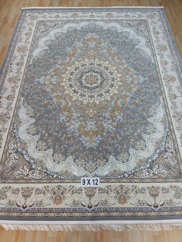 Ultra Premium Highest Density Imported  Irani Persian Silk Carpet for Your Living Room, Hall & Dinning Area 9 Feet x 12 Feet