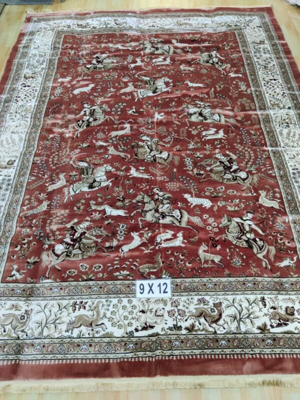 Premium Turkish Persian Carpet 9 Feet X 12 Feet