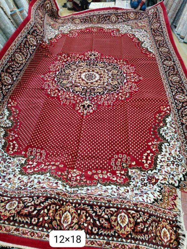 BCF Carpet Medium Density Indian Persian Carpet for Your Living Room, Hall & Dinning Area 12 feet x 18 feet