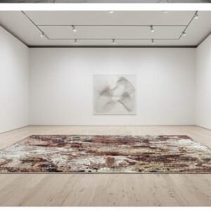 Abstract Area Rug Modern Style | Premium Indian Made Superior Comfort & Construction | Stain Shedding Resistant 6 Feet X 9 Feet