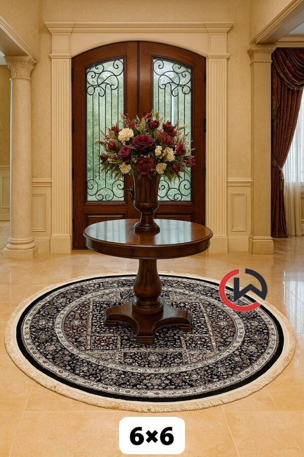 Premium Turkish Persian Carpet 6 Feet X 6 Feet