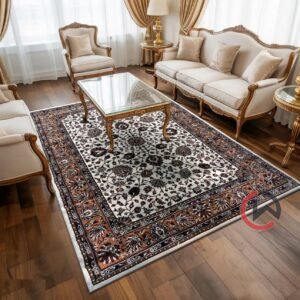 Persian Wool Traditional Heavy Anti Skid Rug For Living Room & Bed Room