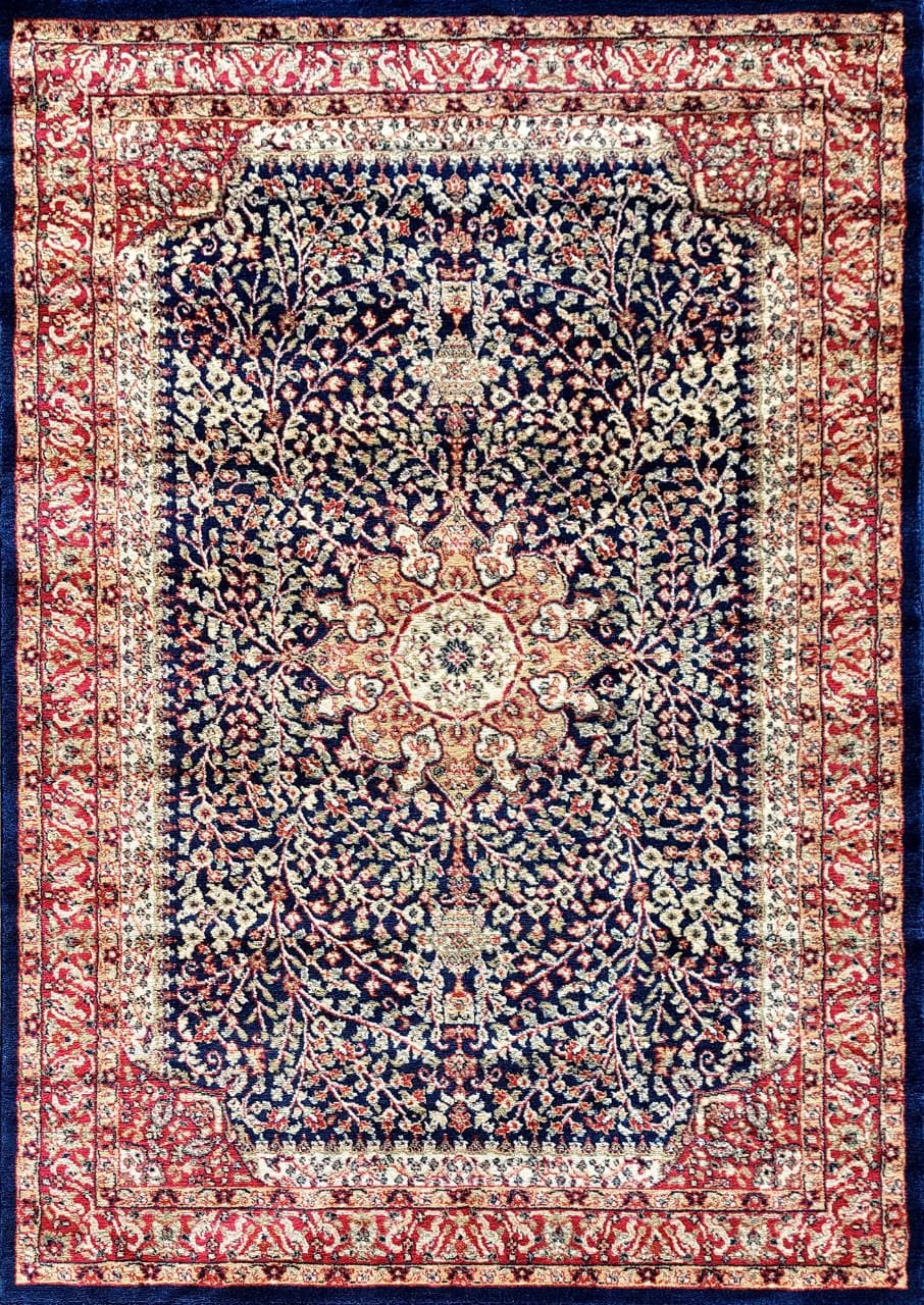 Persian Wool Traditional Heavy Anti Skid Rug For Living Room & Bed Room - Image 4