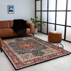 Persian Wool Traditional Heavy Anti Skid Rug For Living Room & Bed Room