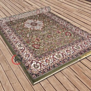 Persian Wool Traditional Heavy Anti Skid Rug For Living Room & Bed Room