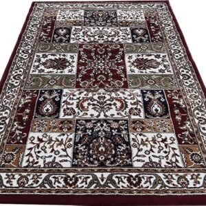 Persian Wool Traditional Heavy Anti Skid Rug For Living Room & Bed Room